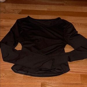 Elegant *DARK GRAY* Long Sleeve Top